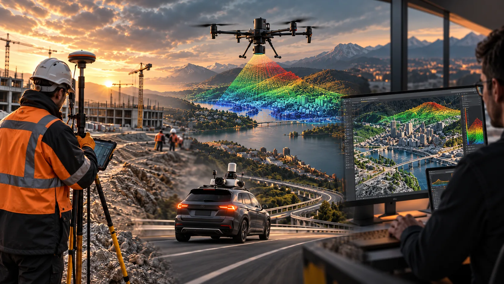 Topographie, chantier et intelligence géospatiale ALTIVIS